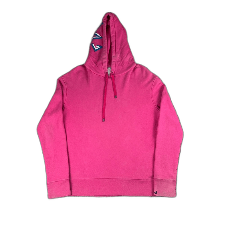 Gucci Pink Logo Hoodie with Embroidery