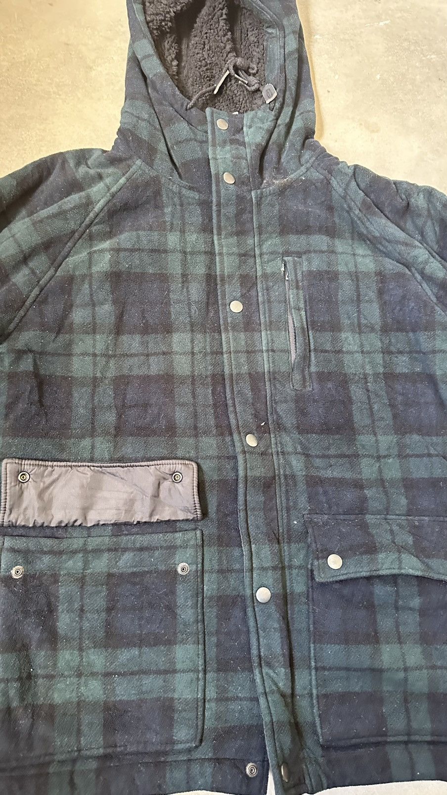 Uniqlo UNIQLO SHERPA CHECKERED JACKET Size US L / EU 52-54 / 3 - 2 Thumbnail