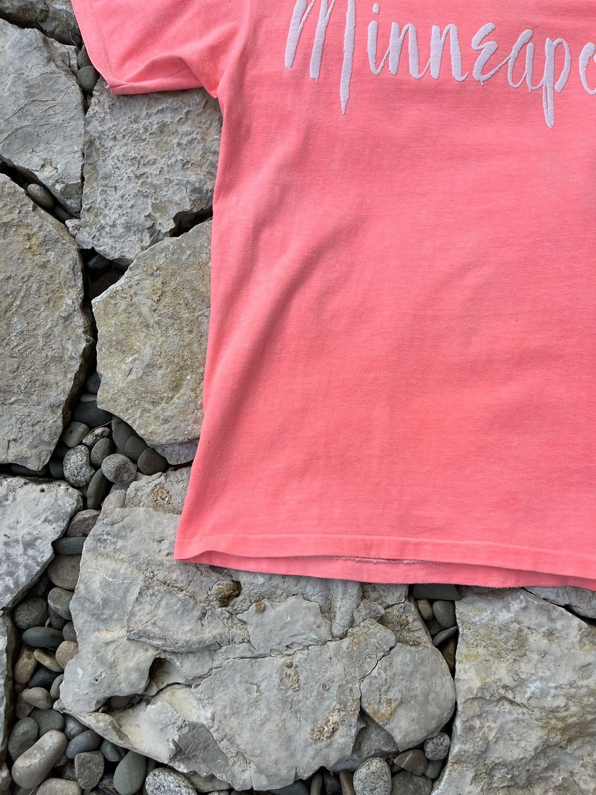 Hanes × Vintage Vintage 90s Hanes beefy tee Minneapolis y2k dyed t-shirt USA Size US L / EU 52-54 / 3 - 6 Thumbnail