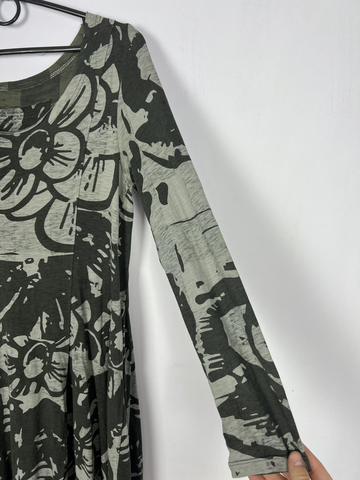 Rundholz Rundholz Black Label Avant Garde Maxi Dress Floral Size M / US 6-8 / IT 42-44 - 4 Thumbnail