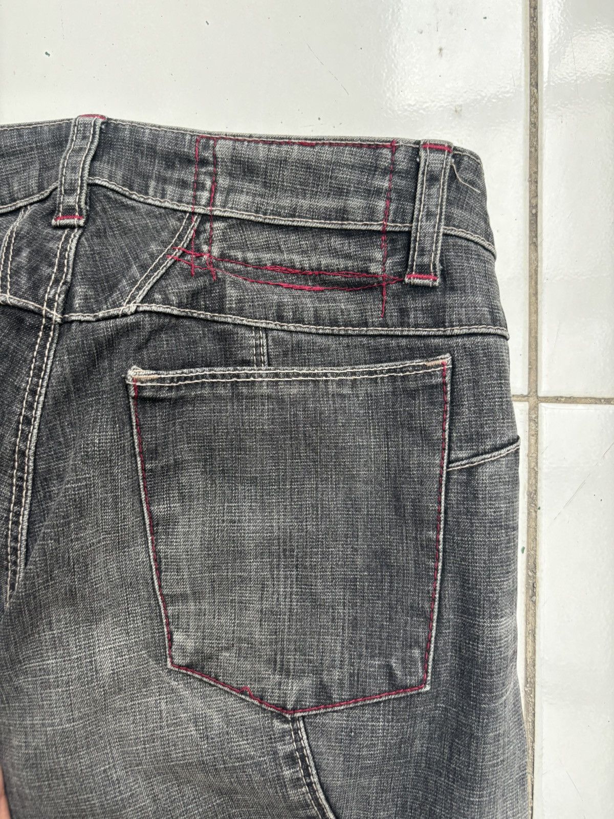 Marithe + Francois Girbaud Y2K X-Seam Flare Jeans Size US 27 - 5 Thumbnail