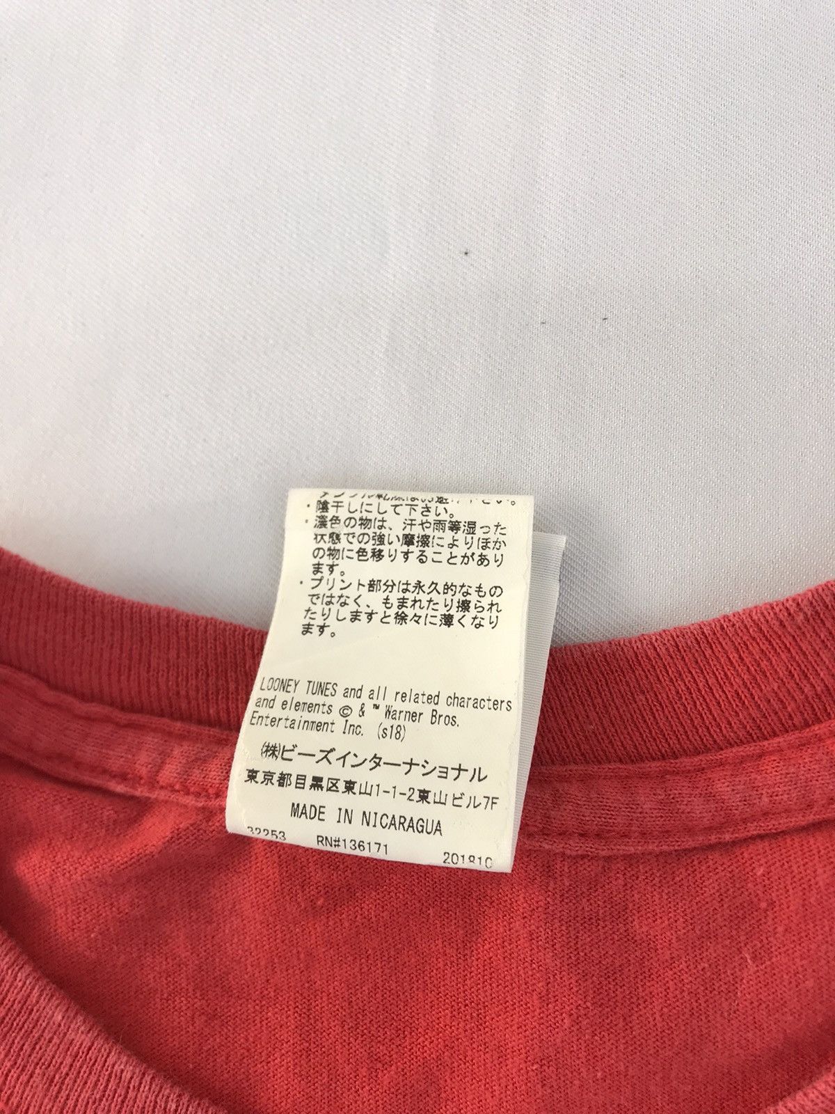 Japanese Brand X-Girl X Looney Tunes Tweety Spell Out Side Tape Sleeve Tee Size US M / EU 48-50 / 2 - 8 Thumbnail