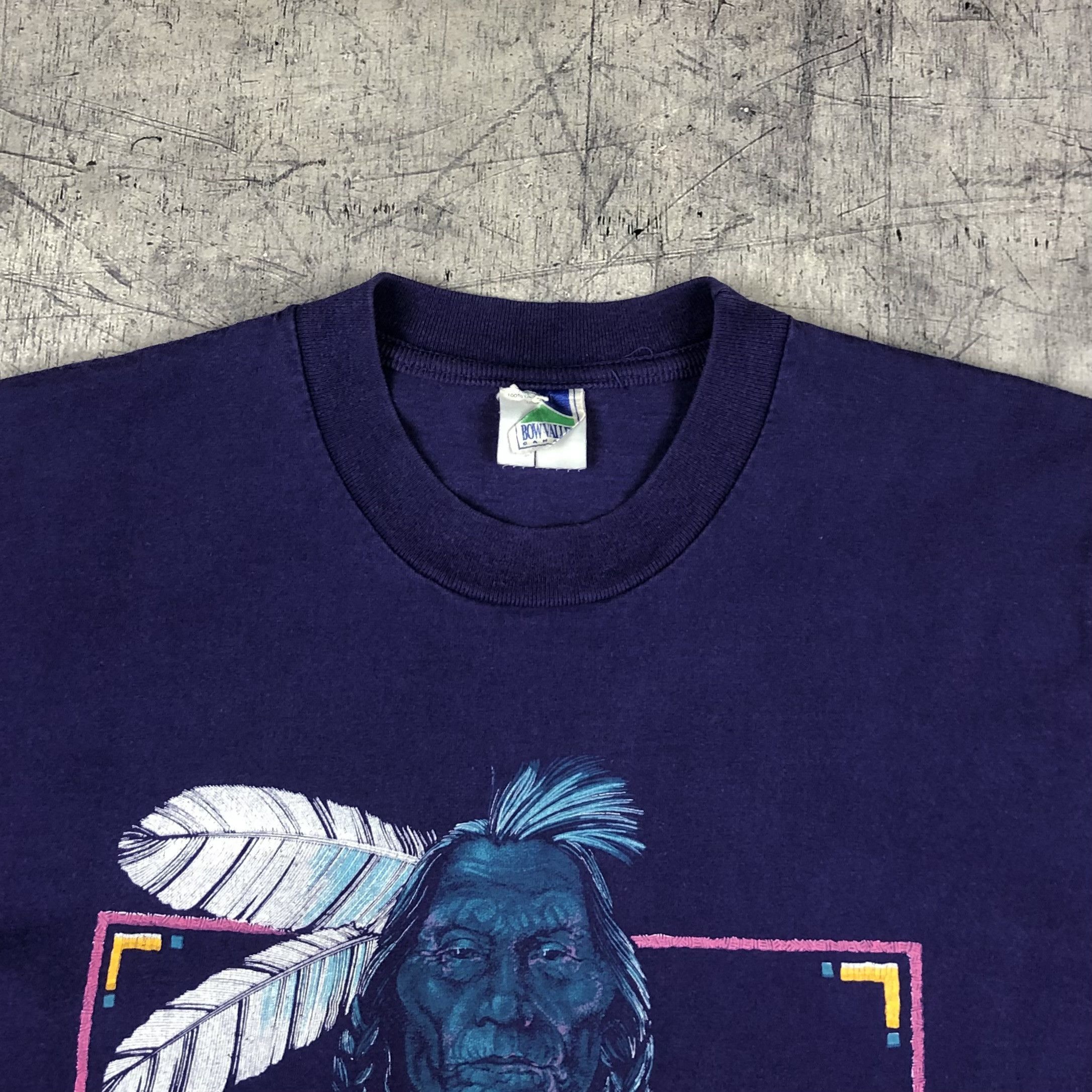 Vintage 1992 Native American Niagara Falls Canada Tee Size US M / EU 48-50 / 2 - 10 Thumbnail