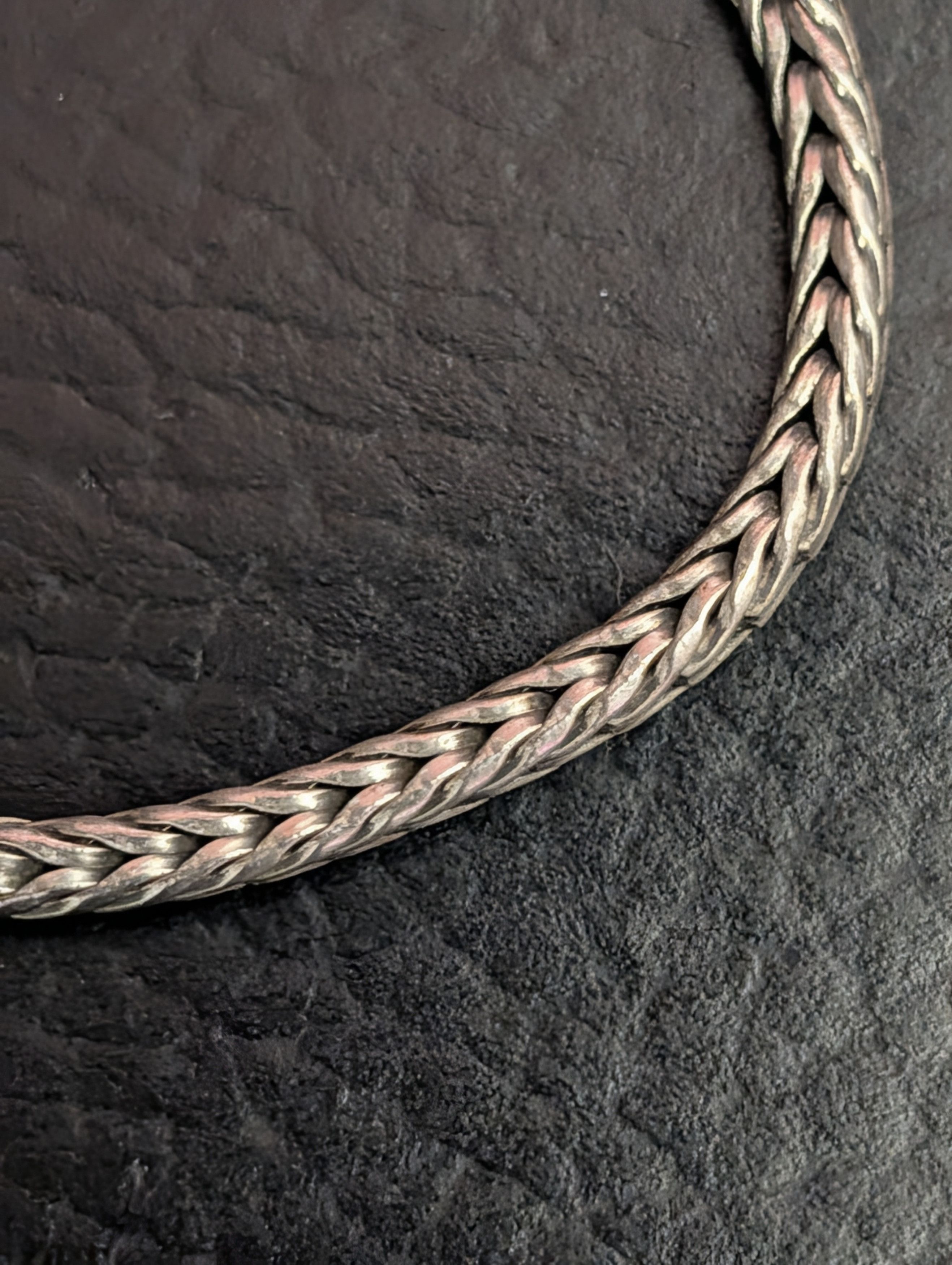 Sterling Silver TROLLBEADS 925 Foxtail 6-charm Sterling Silver Bracelet Size ONE SIZE - 11 Thumbnail
