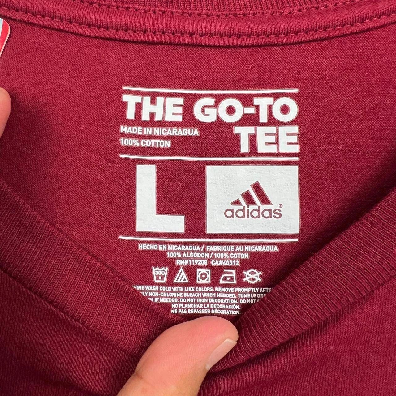 Adidas New Mexico State Aggies Shirt Men Short Sleeve Crew Neck L Size US L / EU 52-54 / 3 - 4 Thumbnail