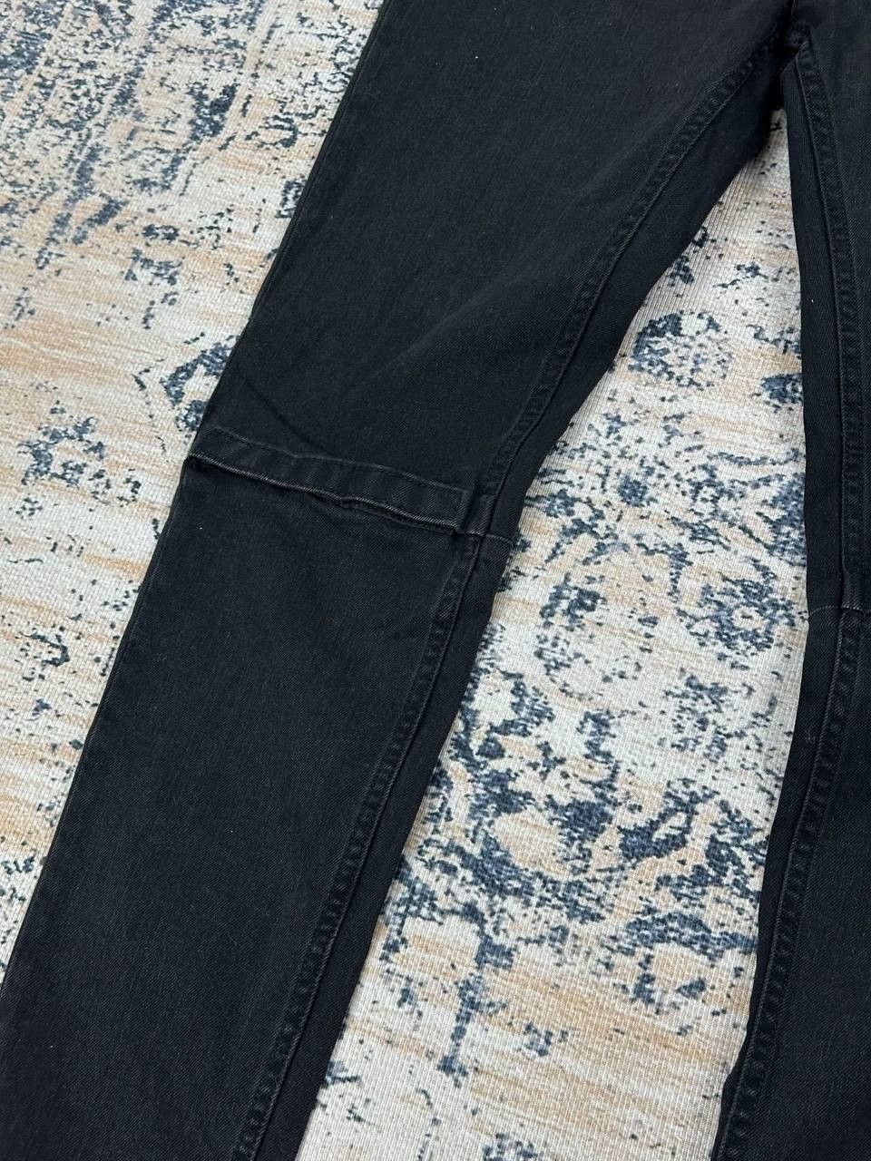 Christopher Kane Christopher Kane Black Denim Avant Garde Jeans Size US 32 / EU 48 - 3 Thumbnail
