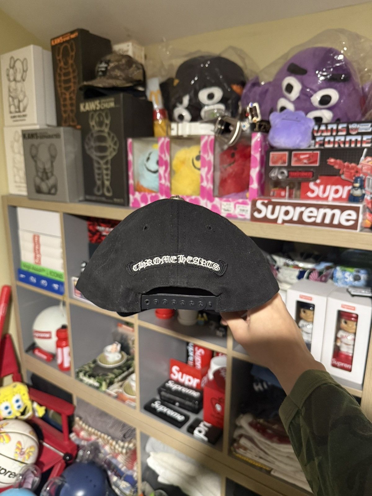 Chrome Hearts Chrome Hearts RS3 Embroidered Black Hat Size ONE SIZE - 2 Thumbnail