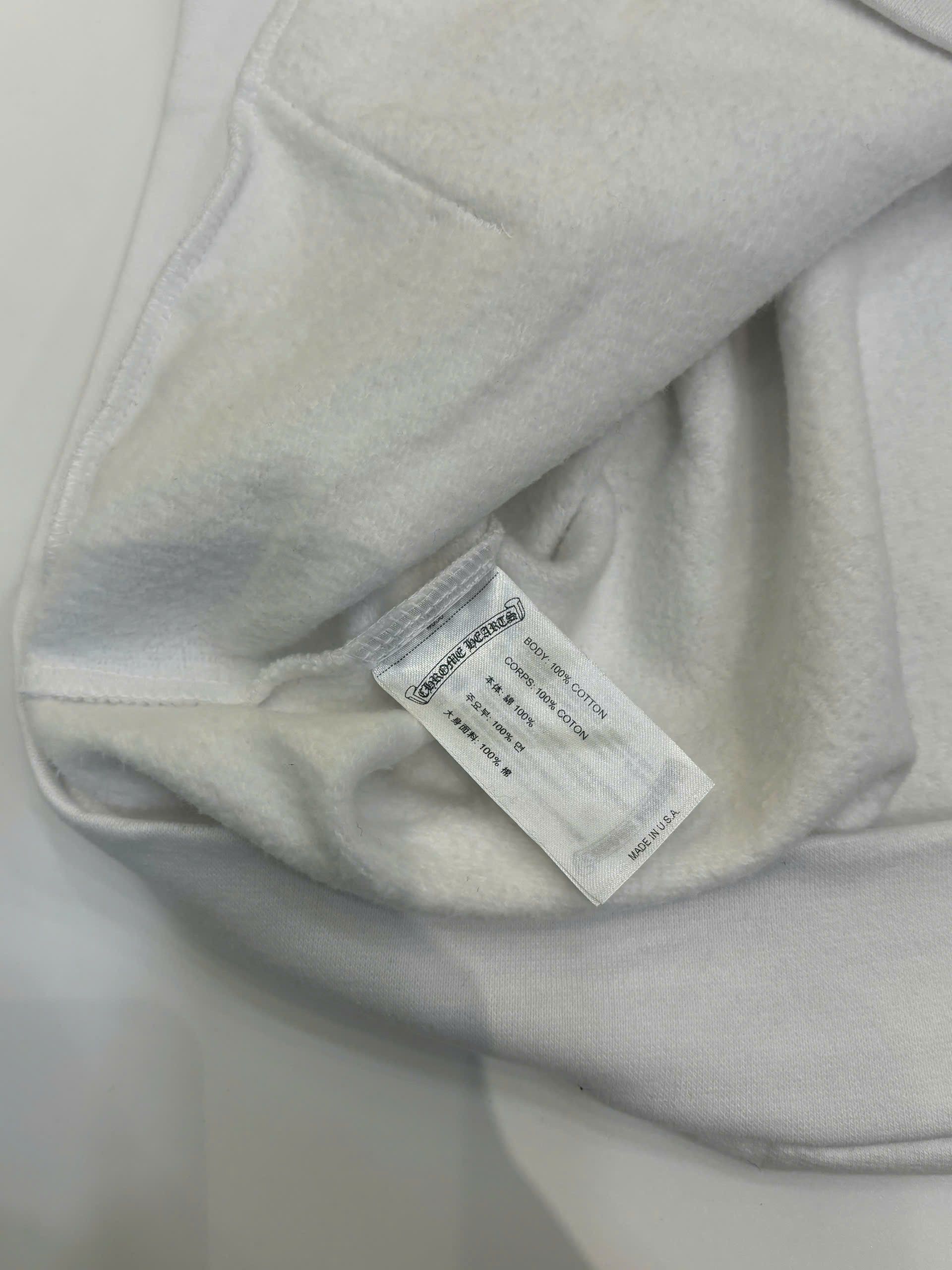 Chrome Hearts CHROME HEARTS FLEECE ZIP BLUE PRINT HOODIE WHITE Size US M / EU 48-50 / 2 - 13 Thumbnail