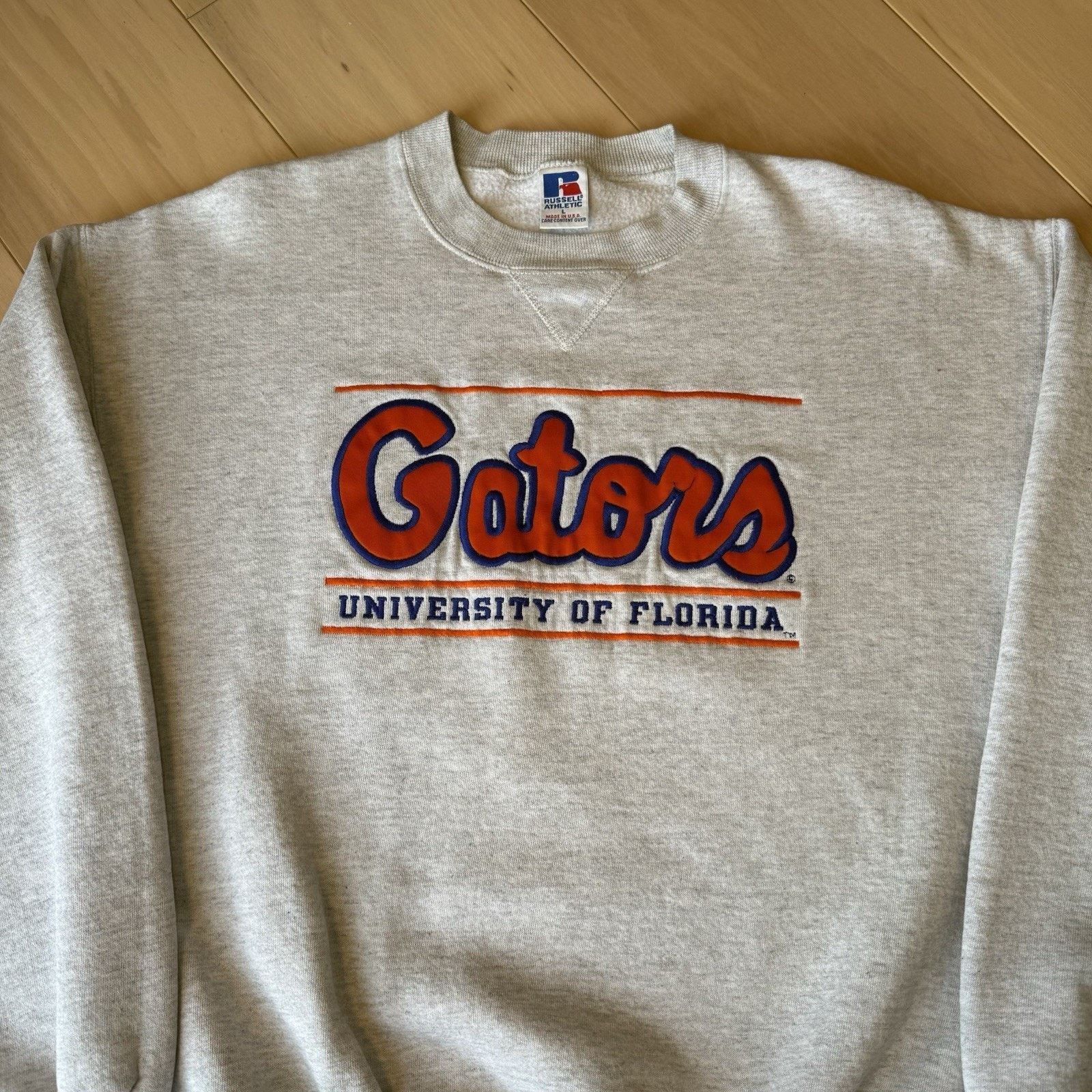 Russell Athletic Vintage Florida Gators Sweatshirt Large Gray 90s USA Russell Size US L / EU 52-54 / 3 - 4 Thumbnail