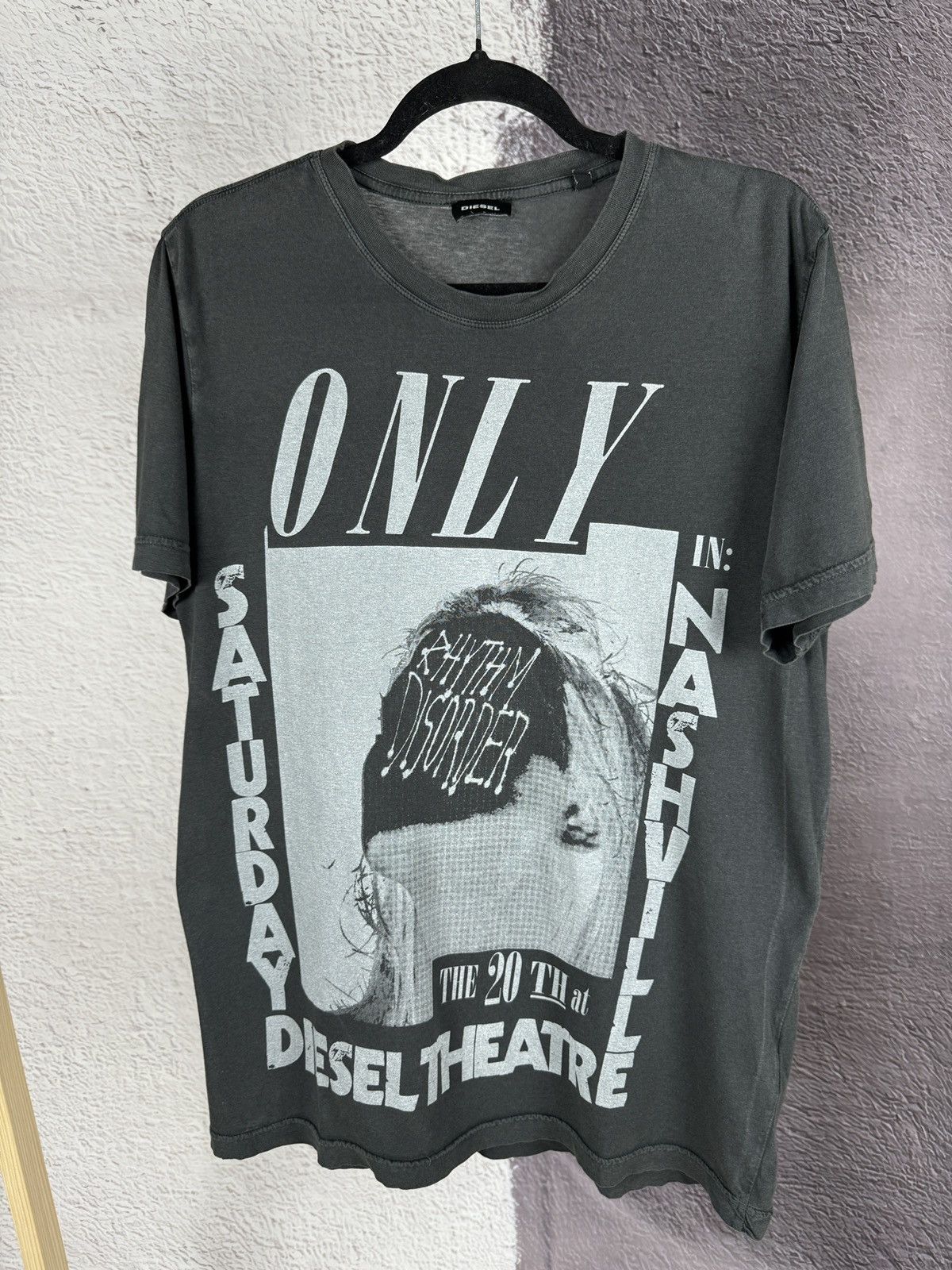 Diesel Diesel Theater Rhythm Disorder Tee size M black Size US M / EU 48-50 / 2 - 2 Thumbnail