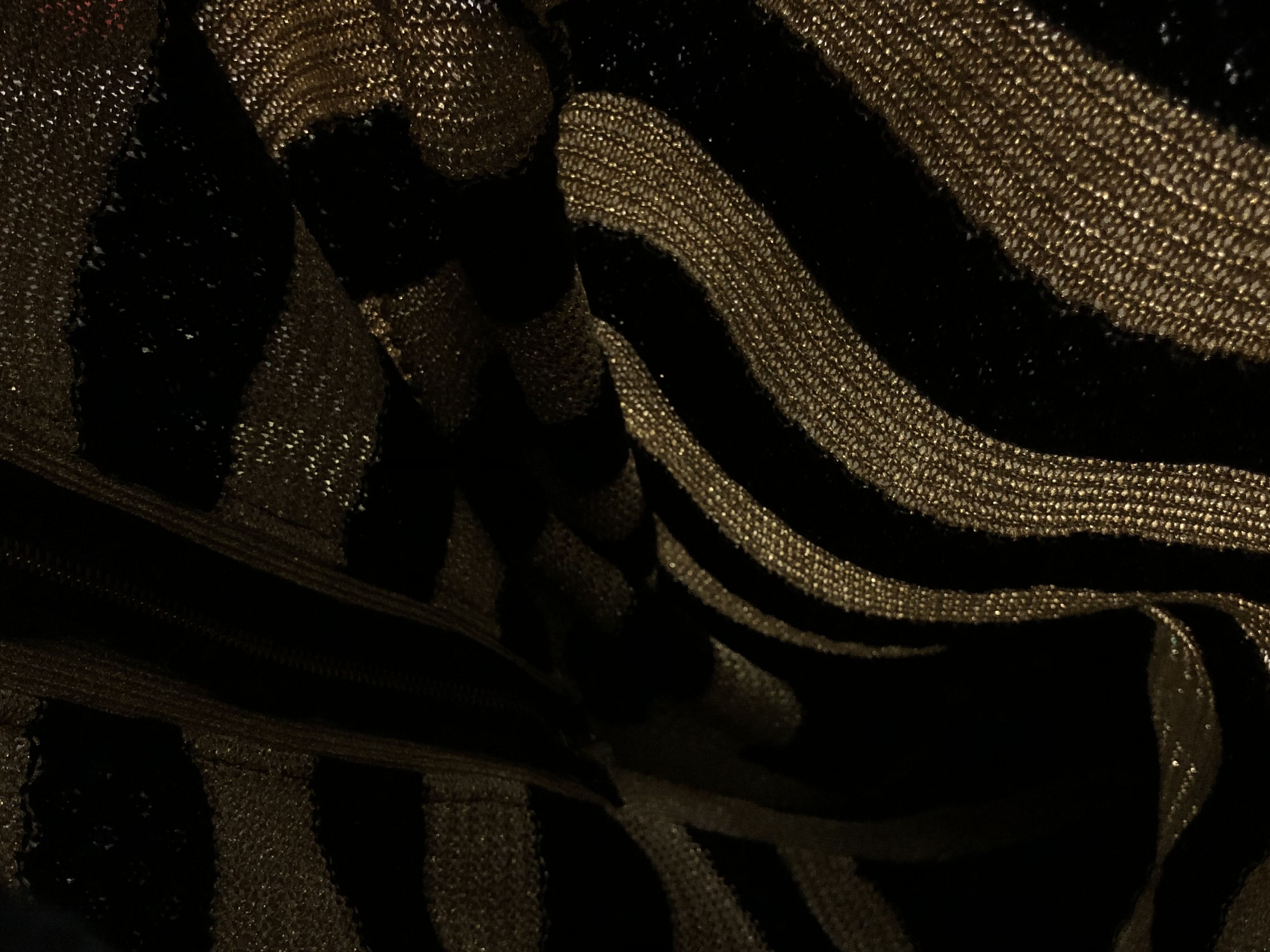 Andreluciano × Vintage RARE🔥VINTAGE 90’S ANDRELUCIANO GOLD GLITTER WOOL KNIT Size US M / EU 48-50 / 2 - 10 Thumbnail