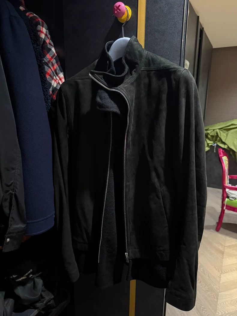 Rick Owens Rick Owens Leather coat cotton-padded jacket-2505 Size US L / EU 52-54 / 3 - 1 Thumbnail