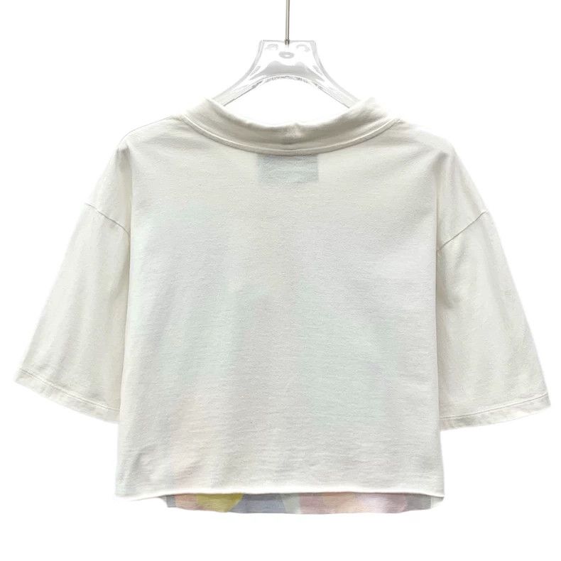 Gucci Gucci White rabbit printed cotton round-neck short-sleeved Size S / US 4 / IT 40 - 2 Thumbnail