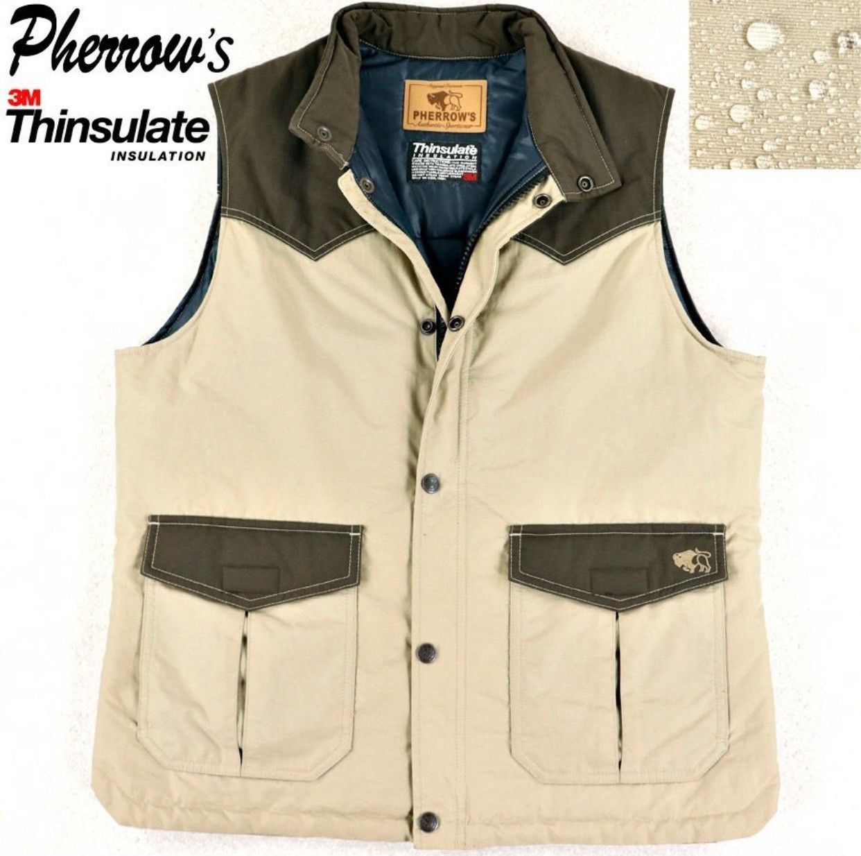 Pherrow's Pherrow Thinsulate Insulated Vest Size US XXS / EU 40 - 1 Thumbnail