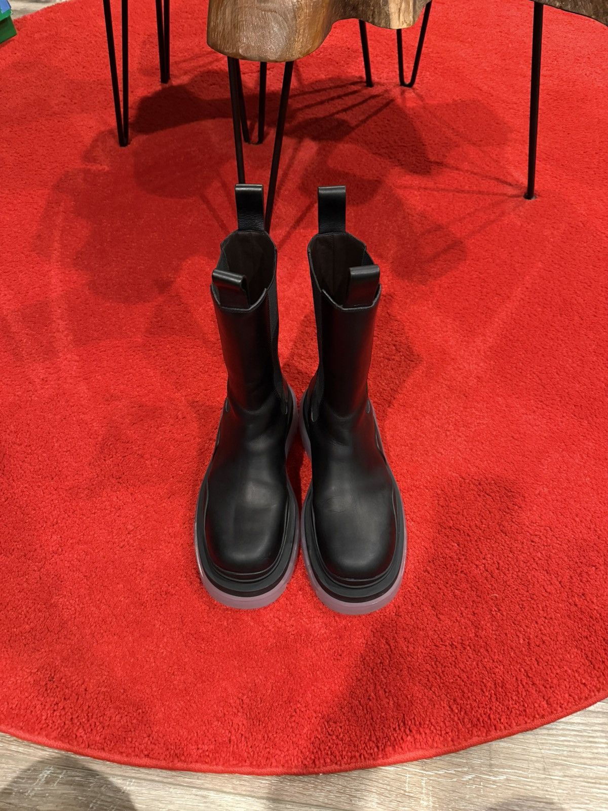 Bottega Veneta × Guidi × Rick Owens Bottega Veneta Tire Boot Size US 8 / IT 38 - 1 Thumbnail