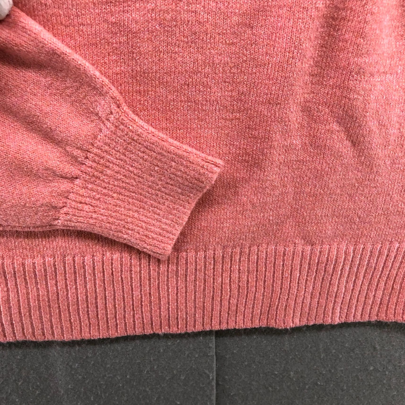 Vintage NWOT It's Our Time Collared Sweater Womens M Pink Lightweight Strech Split Neck Size M / US 6-8 / IT 42-44 - 6 Thumbnail