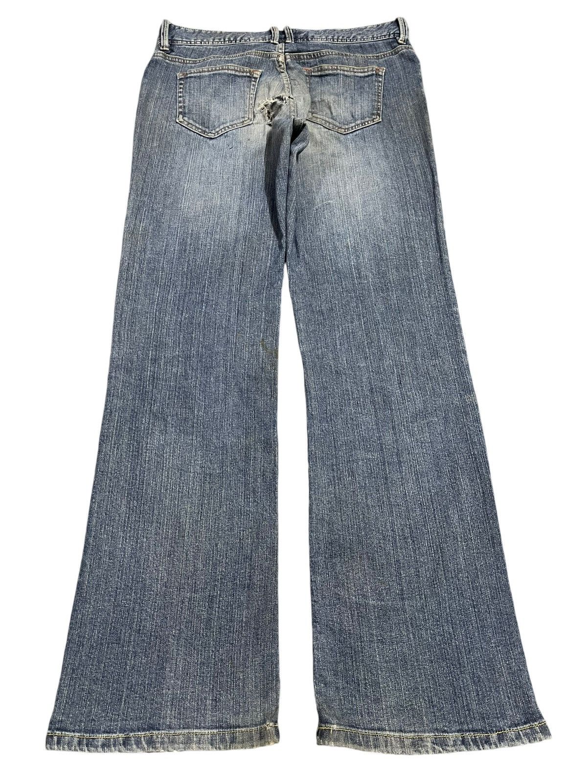 KMRii Vintage Japanese Brand Blue Wash Tight Bootscut Jeans Size US 32 / EU 48 - 2 Thumbnail