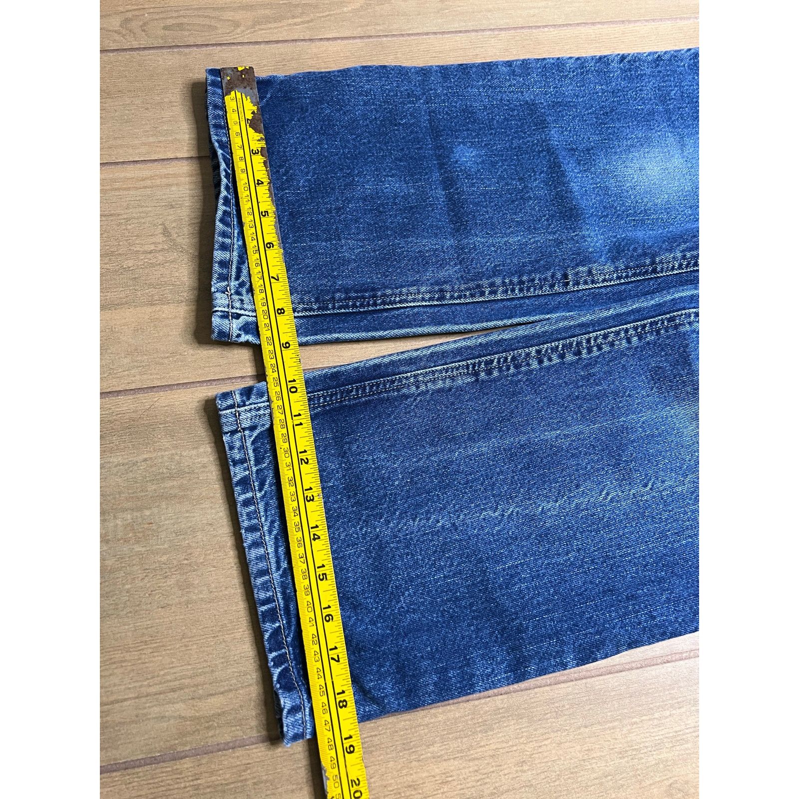 Carhartt Vintage Carhartt FR Jeans Mens 34x30 Blue Denim Utility Work Size US 34 / EU 50 - 8 Thumbnail