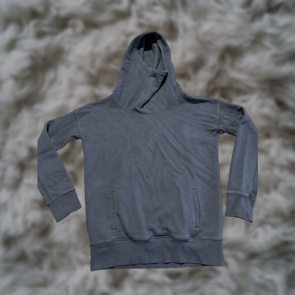 Vintage ZYIA Womens Hoodie Pullover Cowl Neck Oversized Black L Size Large Size L / US 10 / IT 46 - 1 Thumbnail