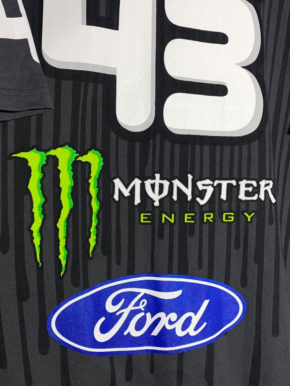 DC × Vintage Vintage DC Monster Y2k Block Energy Ford Racing Black Shirt Size US L / EU 52-54 / 3 - 5 Thumbnail
