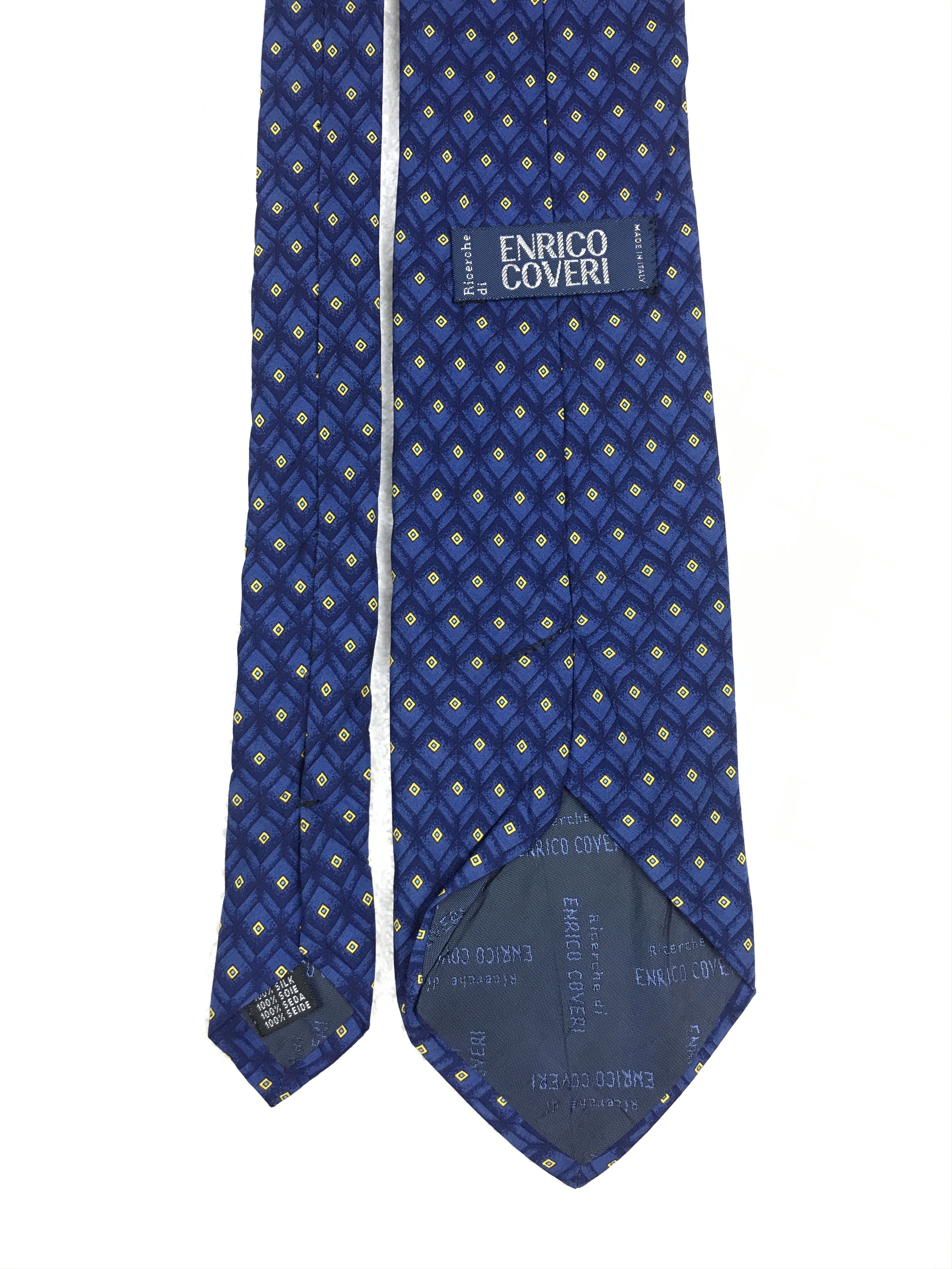 Enrico Coveri × Vintage Vintage Enrico Coveri Silk Necktie Size ONE SIZE - 4 Thumbnail