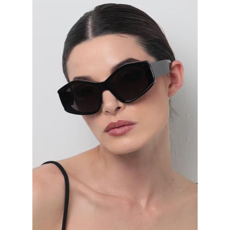 Balenciaga NEW BALENCIAGA BB0302S 001 SUNGLASSES BLACK WOMEN EYEWEAR Size ONE SIZE - 2 Thumbnail