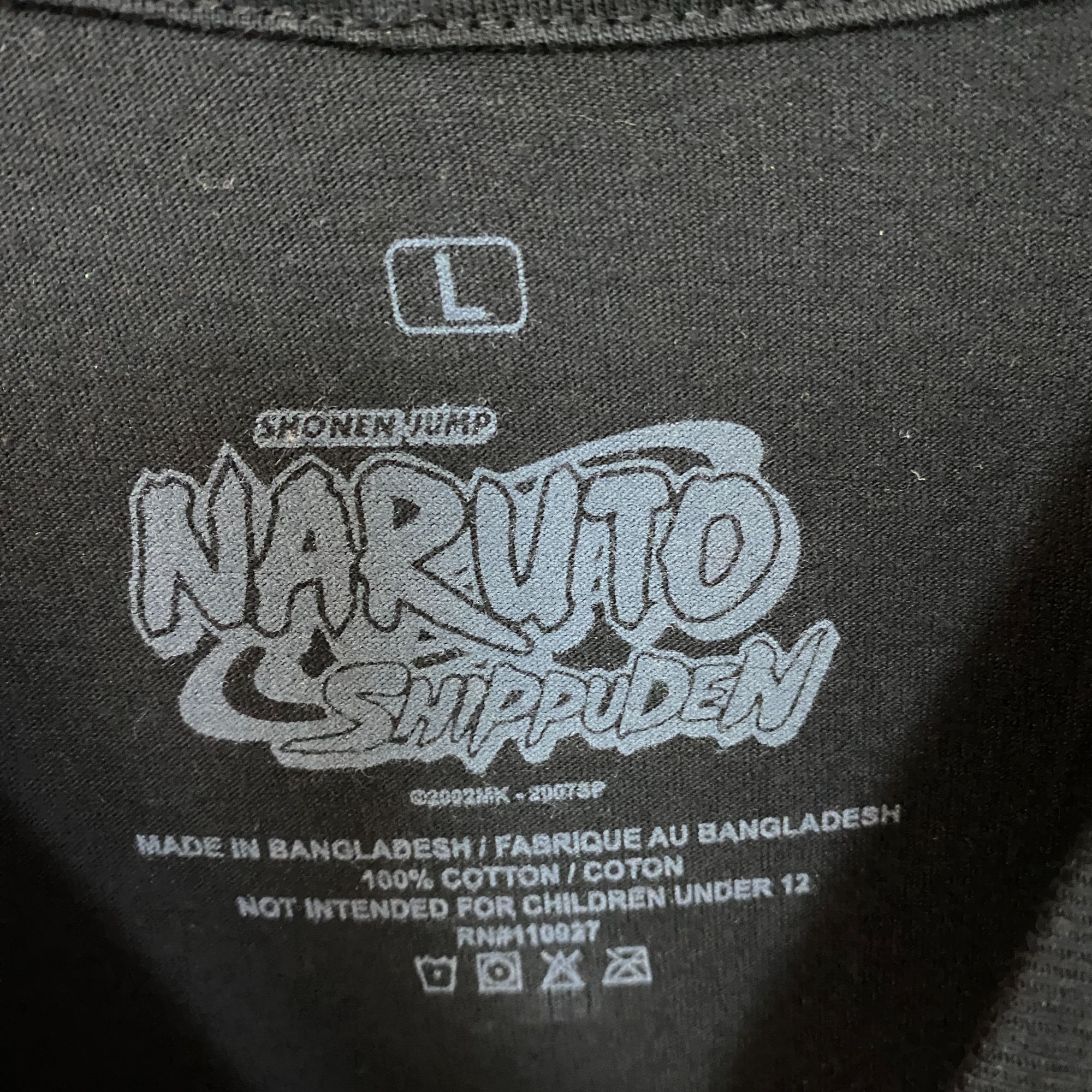Anime Naruto Shippuden Team 7 vs Akatsuki Anime T-Shirt Large Size US L / EU 52-54 / 3 - 4 Thumbnail