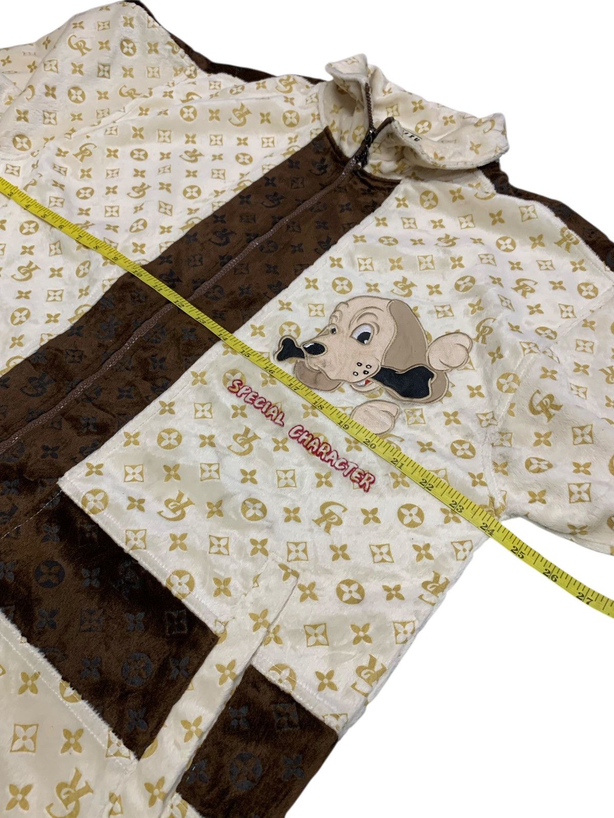 Cartoon Network Vintage 90's Gulfy Crutch Character Fullprint Fleece Jacket Size US L / EU 52-54 / 3 - 8 Thumbnail