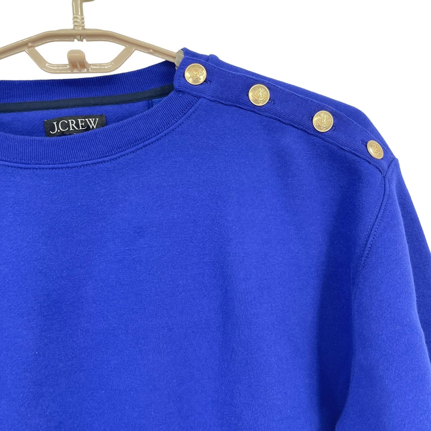 J.Crew J Crew Heritage Fleece Cropped Sweatshirt Oversized Medium Size M / US 6-8 / IT 42-44 - 3 Thumbnail