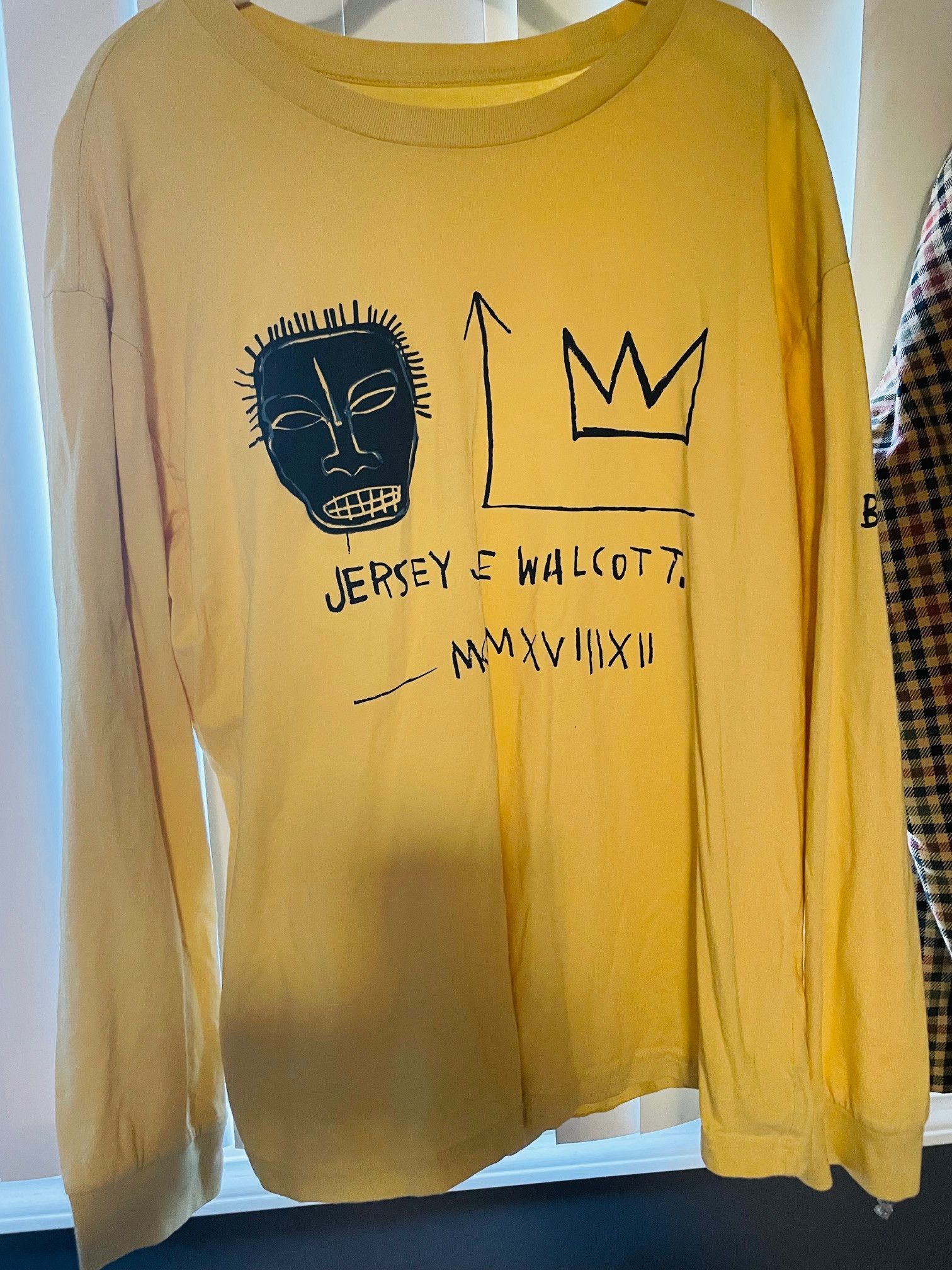 Gap Long Sleeve XL Gap Basquiat Light Yellow Shirt Size US XL / EU 56 / 4 - 4 Thumbnail