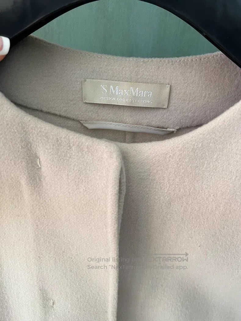 Max Mara Max Mara Wool Coat Size S / US 4 / IT 40 - 3 Thumbnail