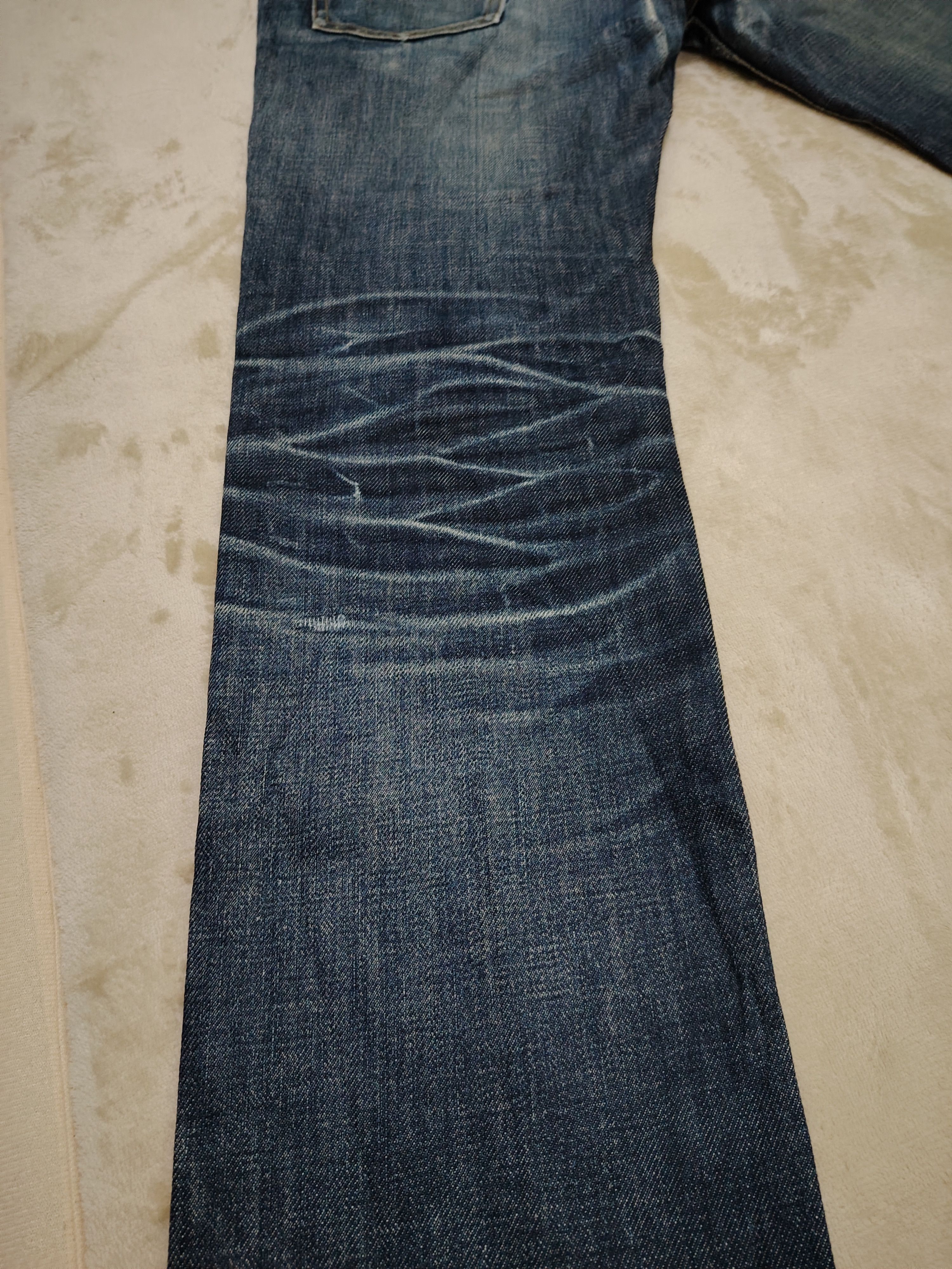 Japanese Brand Number Nine Archive Grunge Distressed Denim Jeans Size US 30 / EU 46 - 7 Thumbnail