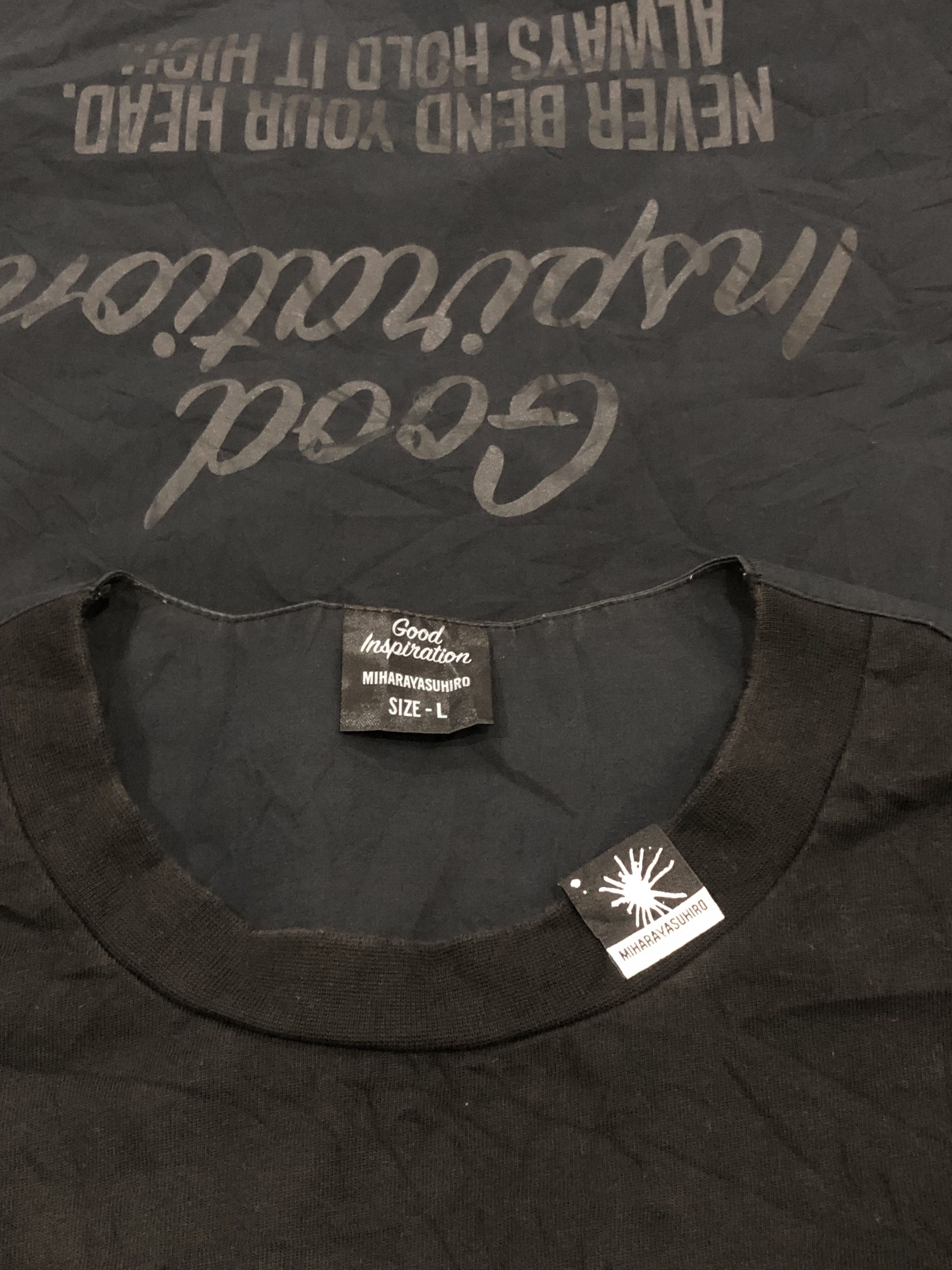 Designer × GU × Maison MIHARA YASUHIRO Rare Designer Gu x Miharayasuhiro “Future” Good Inspiration Size US L / EU 52-54 / 3 - 5 Thumbnail