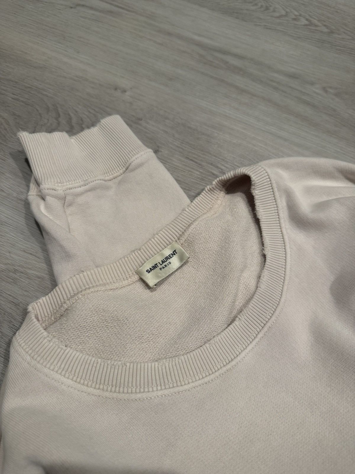Saint Laurent Paris s/s 2017 saint laurent logo sweatshirt!! Size US L / EU 52-54 / 3 - 6 Thumbnail