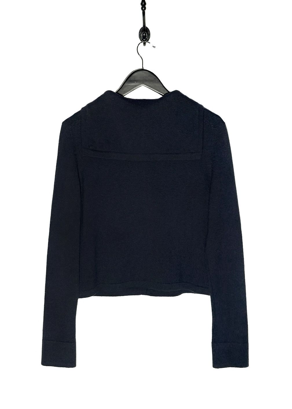 Chanel Chanel 2018 Navy Blue Cashmere Nautical Cardigan Sweater Size M / US 6-8 / IT 42-44 - 7 Thumbnail
