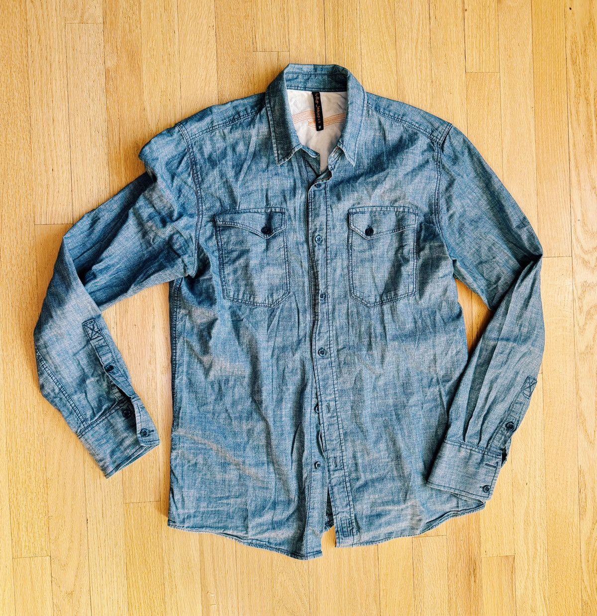 Nudie Jeans Nudie Jeans Denim Shirt Size US M / EU 48-50 / 2 - 1 Thumbnail