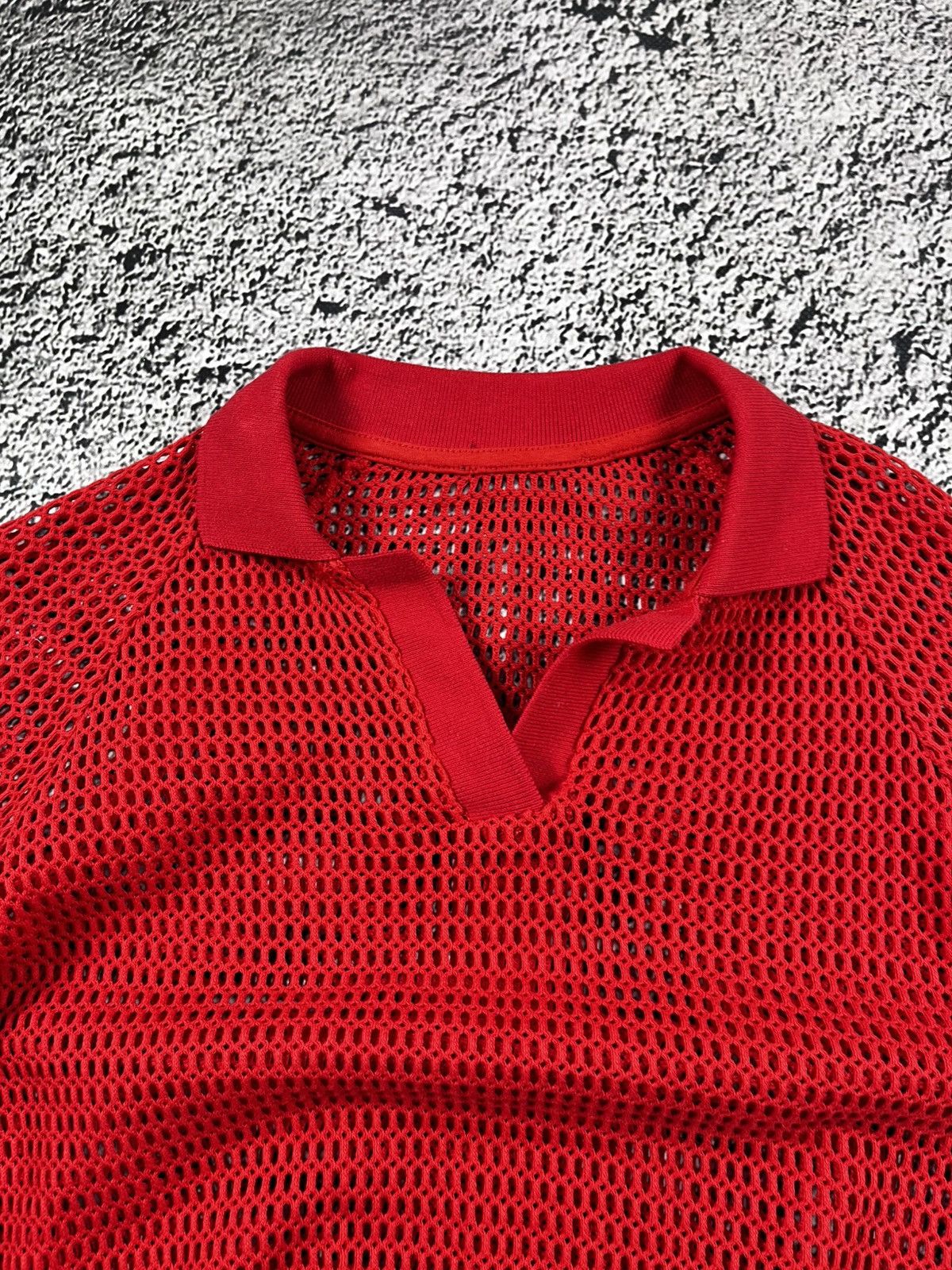 Vintage Vintage Y2K Luxury Old Money Mesh Knit Polo Aime style Size S / US 4 / IT 40 - 2 Thumbnail