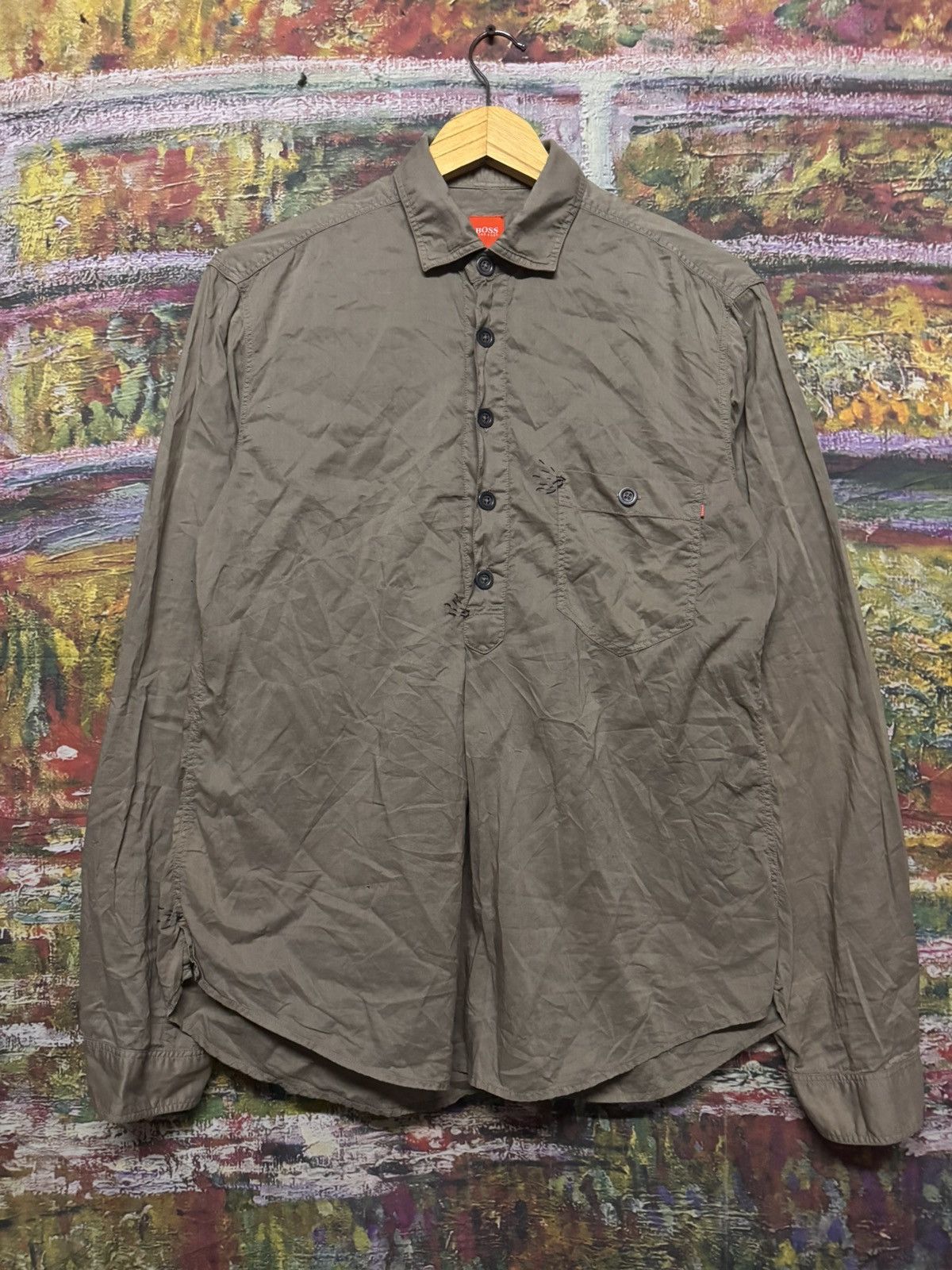 Hugo Boss Hugo Boss Half button up Size US M / EU 48-50 / 2 - 3 Thumbnail