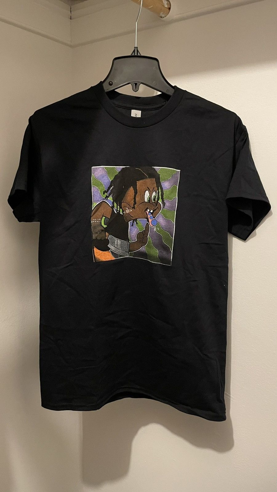 image of Designer Osamason 3 Percs Tee in Black, Men's (Size Medium)