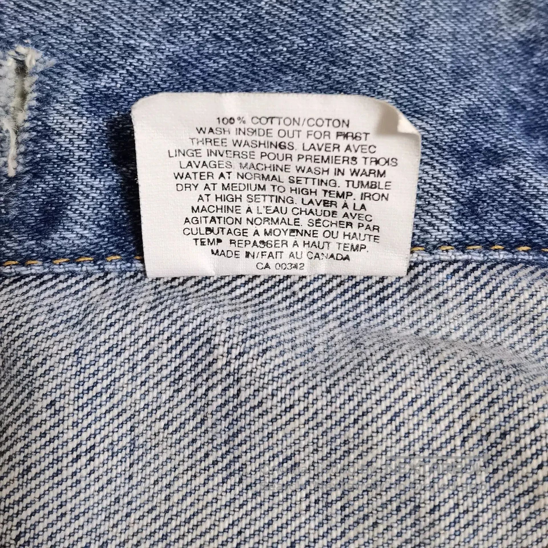 Vintage Vintage Levi's 90s Denim Jacket. Size US L / EU 52-54 / 3 - 8 Thumbnail