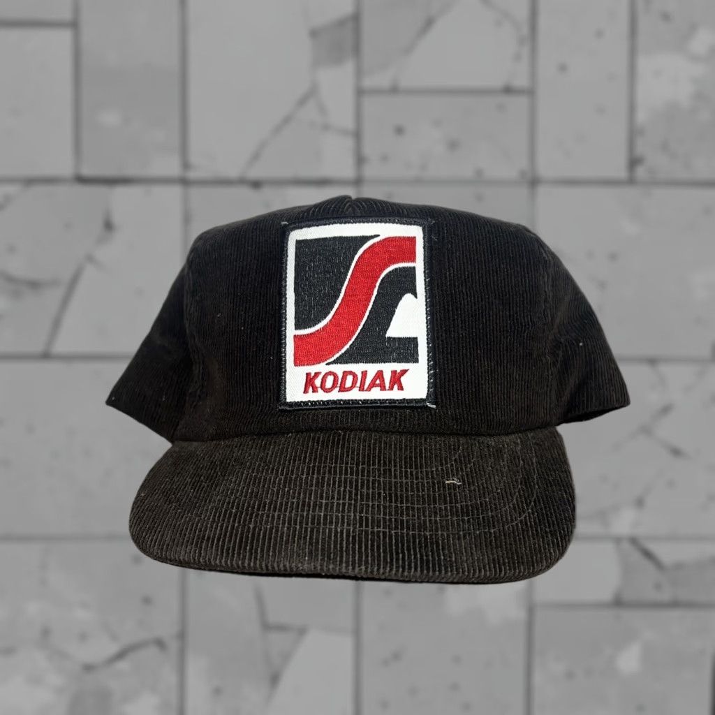 Vintage Vintage HB Scotts Chewing Tobacco Corduroy Snapback Hat USA