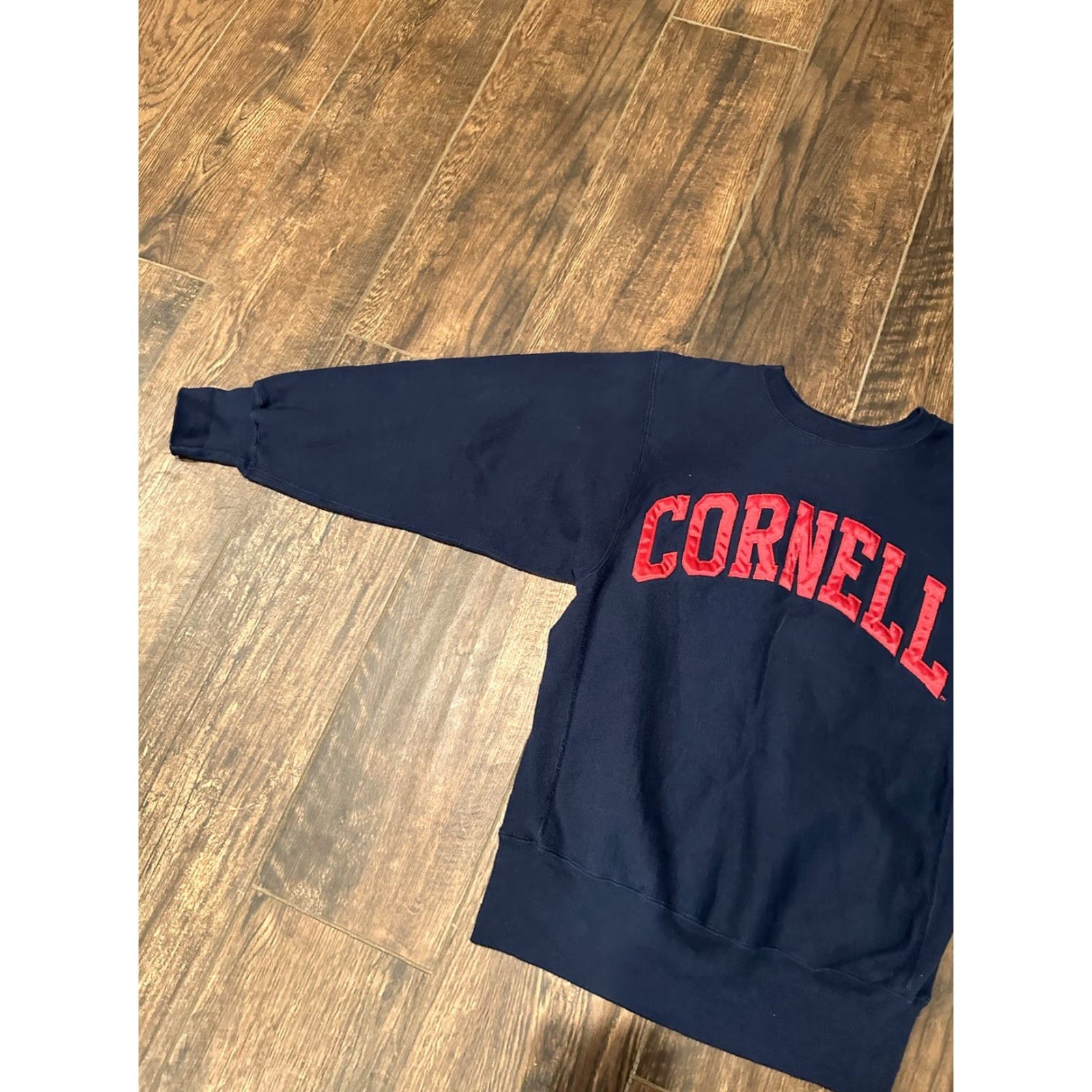 Champion VINTAGE Champion Sweatshirt CORNELL University Blue M Mens Long Sleeve Crew Neck Graphic Print Size US M / EU 48-50 / 2 - 3 Thumbnail