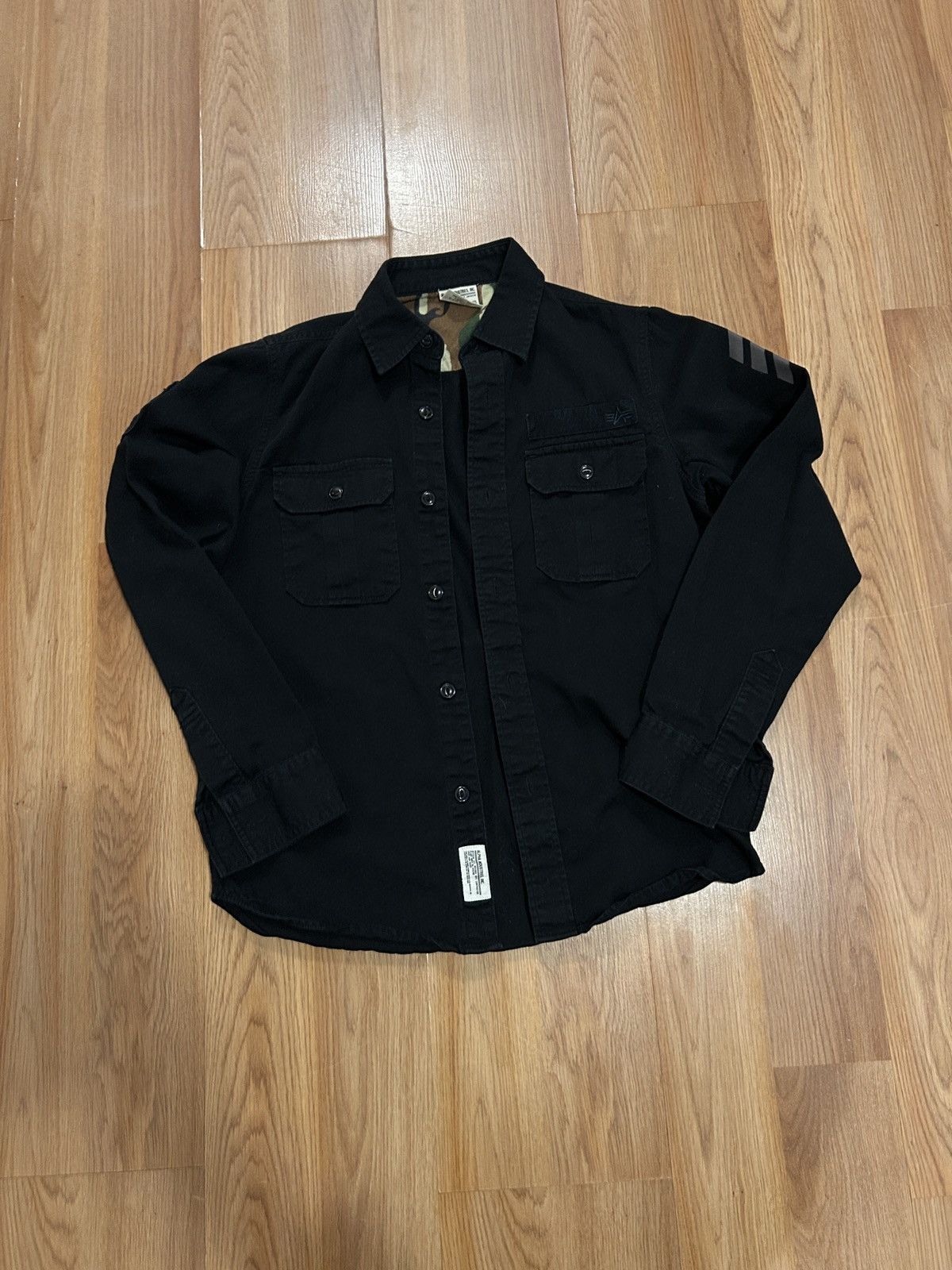 Alpha Industries Alpha industries button up Size US S / EU 44-46 / 1 - 1 Thumbnail