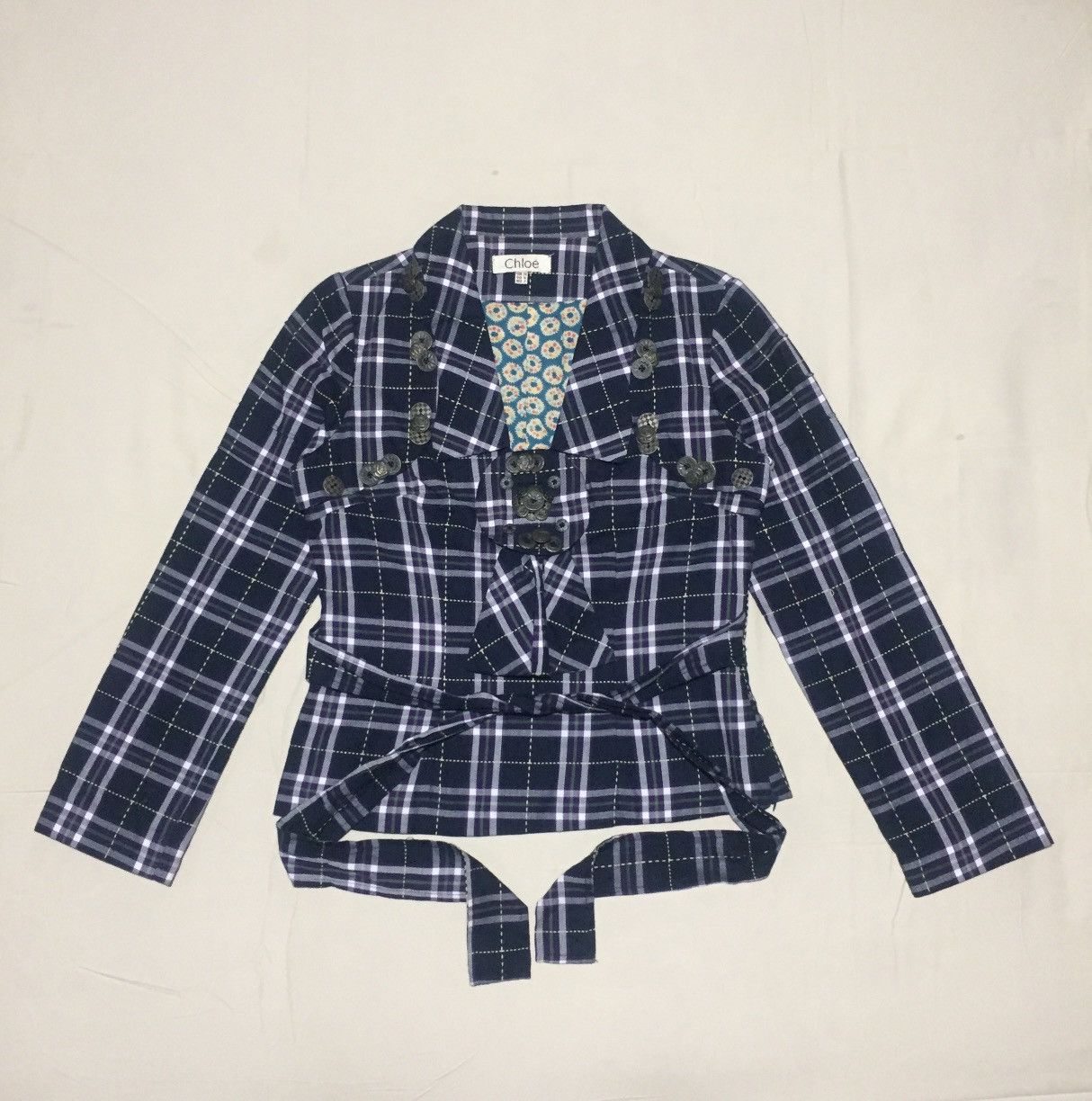 Chloe Chloe Tartan Blazers Size M / US 6-8 / IT 42-44 - 1 Thumbnail
