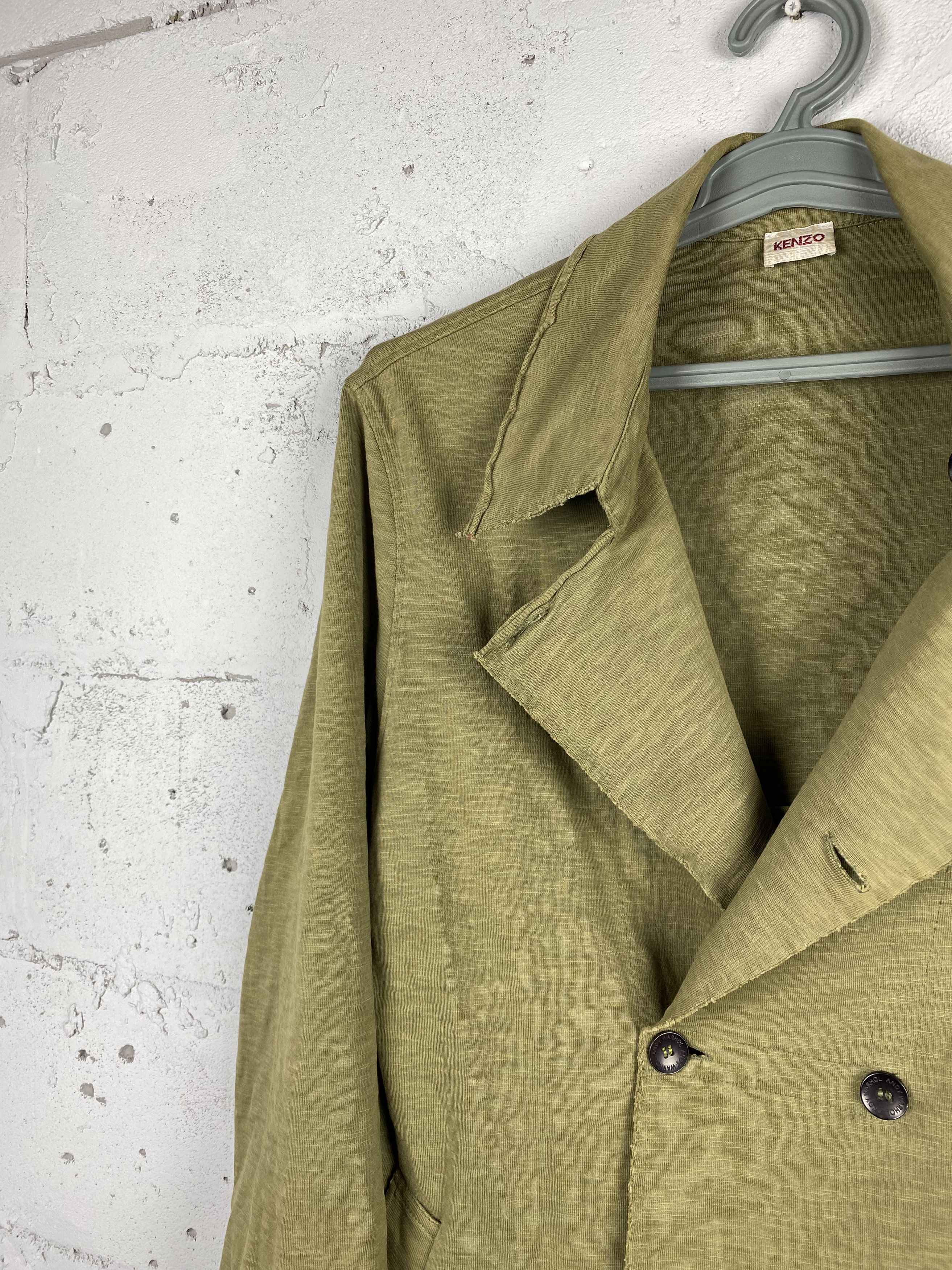 Kenzo × Vintage RARE KENZO Military Jacket Made For Andy Warhol Size US L / EU 52-54 / 3 - 4 Thumbnail