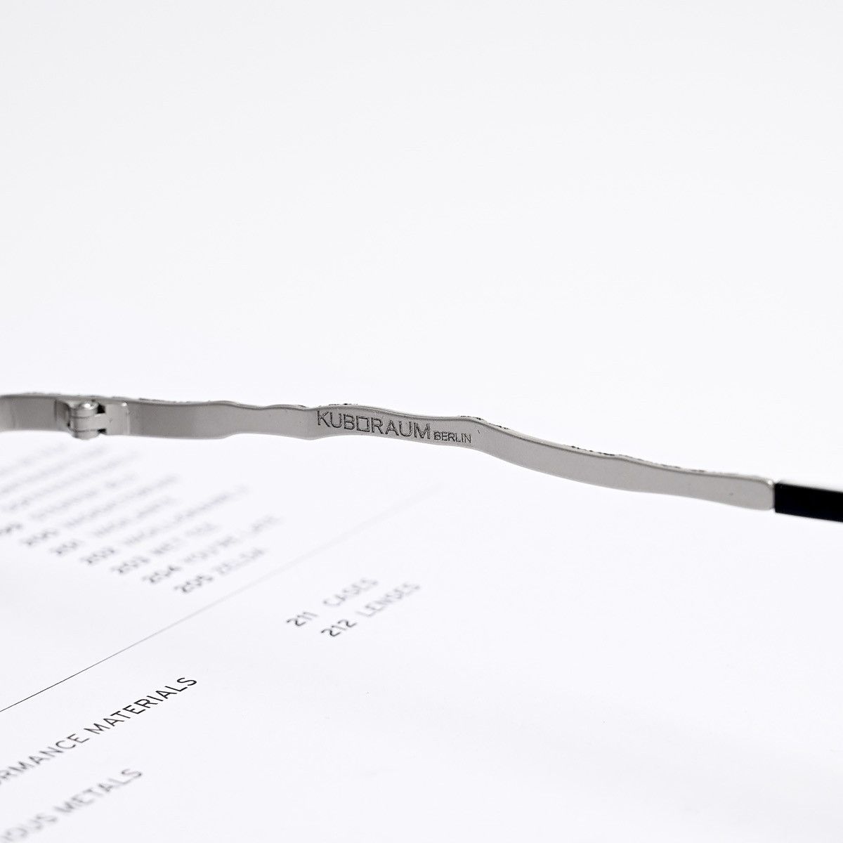Kuboraum KUBORAUM Z14 SUNGLASSES Size ONE SIZE - 5 Thumbnail
