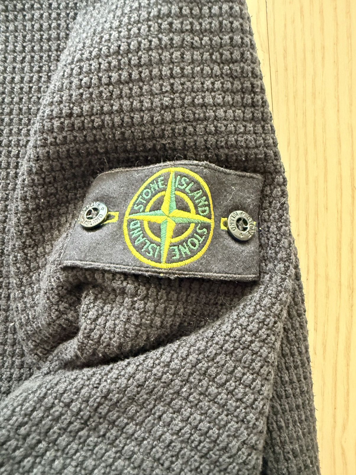 Stone Island Stone Island Thicker Waffle Knit Sweater size M Size US M / EU 48-50 / 2 - 2 Thumbnail