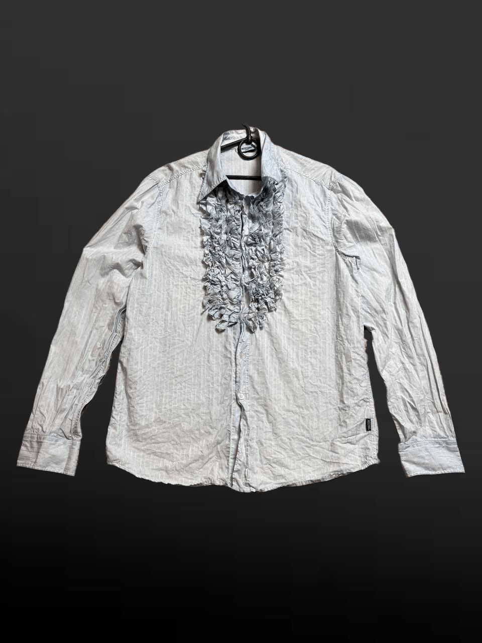 Moschino VINTAGE Moschino Jeans button up shirt blouse Size L / US 10 / IT 46 - 1 Thumbnail