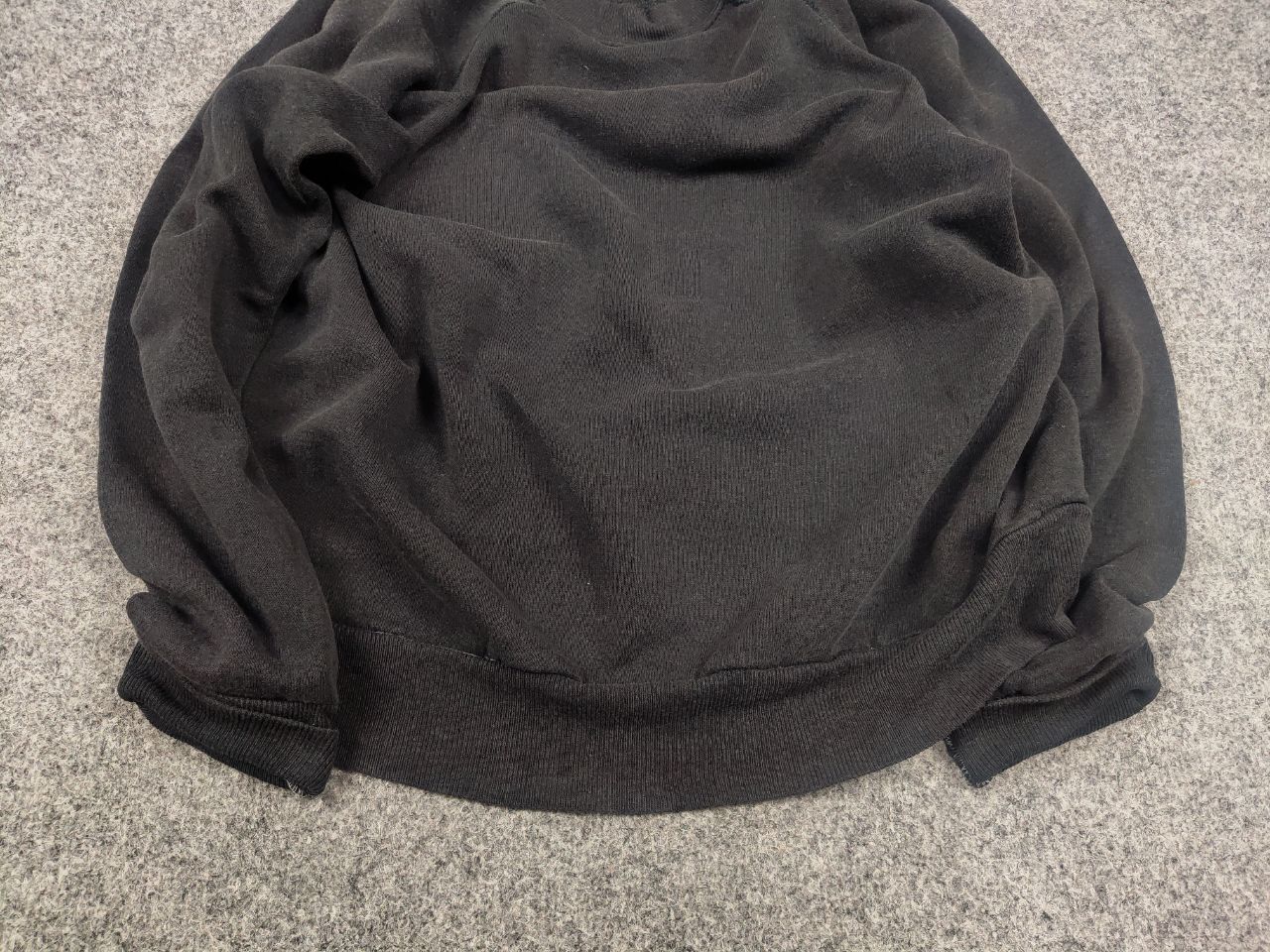 Vintage Vintage 80's Parrill Sweatshirt Light Faded Black Blank Size US S / EU 44-46 / 1 - 5 Thumbnail