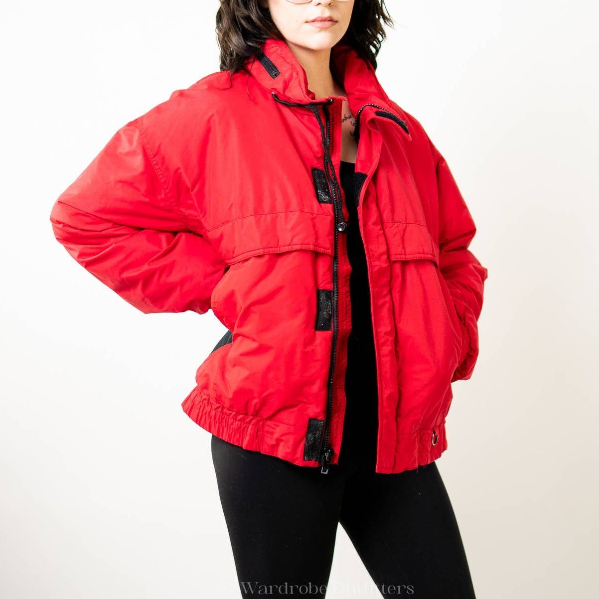 Other Vintage 90s Red Puffer Ski Jacket by [St. Moritz] - XL Size XL / US 12-14 / IT 48-50 - 7 Thumbnail